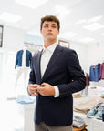 Christopher Mobley SPORT COAT NAVY / 38R CHRISTOPHER MOBLEY BLAZER