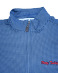 HORN LEGEND 1/4 ZIP BLUE CHECK HOTTY TODDAY HL SPORT 1/4 ZIP