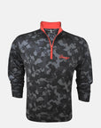 HORN LEGEND GAMEDAY - 14 ZIP CHARCOAL / S DAWGS CAMO 1/4 ZIP