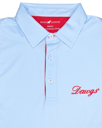 HORN LEGEND GAMEDAY - POLOS DAWGS CROSS HATCH POLO