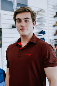 HORN LEGEND GAMEDAY - POLOS DAWGS CROSS HATCH POLO