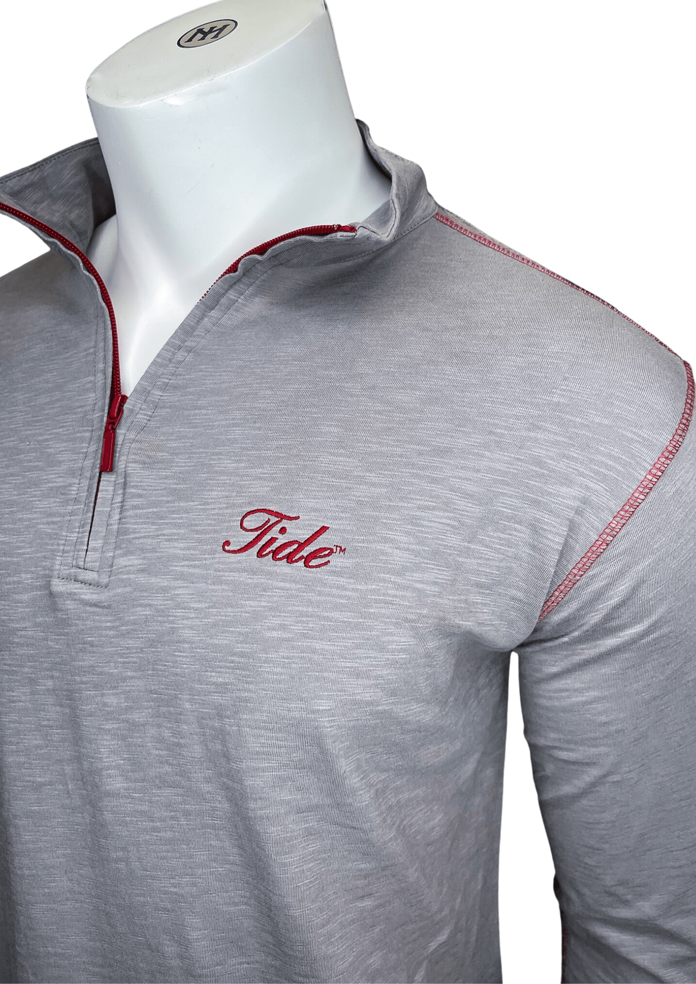 HORN LEGEND GAMEDAY - UNIVERSITY OF ALABAMA - TIDE - 14 ZIPS TIDE COTTON 1/4  ZIP