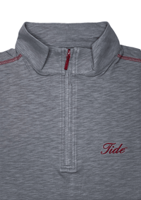 HORN LEGEND GAMEDAY - UNIVERSITY OF ALABAMA - TIDE - 14 ZIPS TIDE COTTON 1/4  ZIP