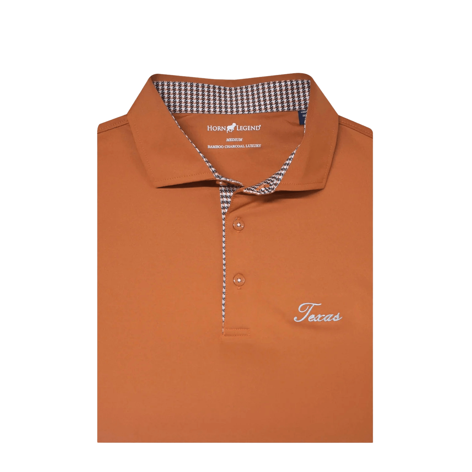 TEXAS SOLID HOUNDSTOOTH TRIM POLO – Christopher Mobley