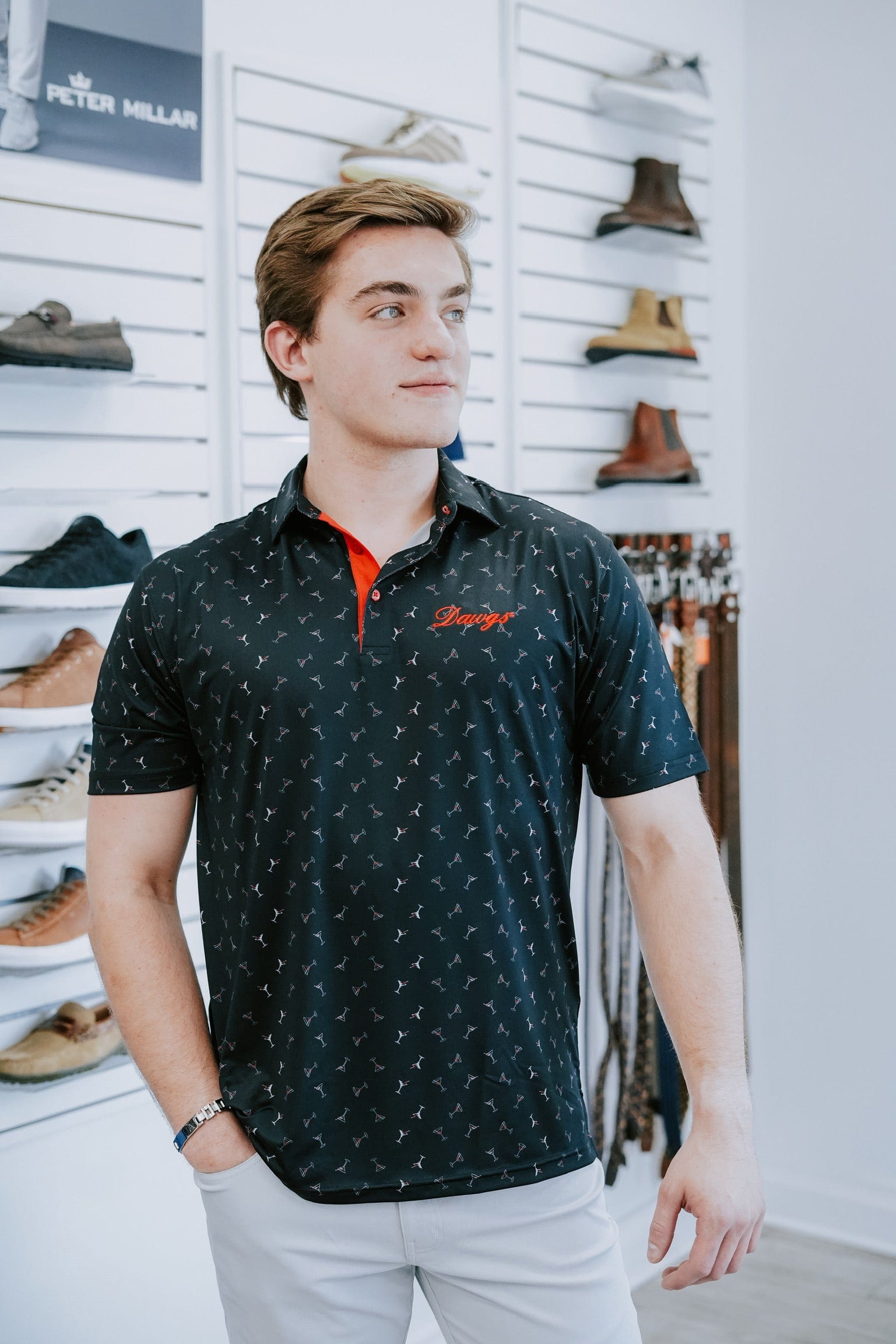 HORN LEGEND POLOS DAWGS MARTINI POLO