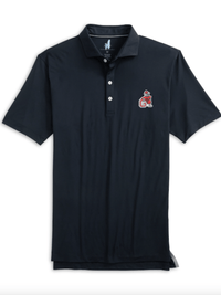 JOHNNIE-O GAMEDAY - UNIVERSITY OF GEORGIA - POLOS BLACK / M VINTAGE DAWGS HURON