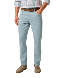 JOHNNIE-O PANTS - FIVE POCKET WINDWARD BLUE / 30X30 Carmel Sateen 5-Pocket Pant