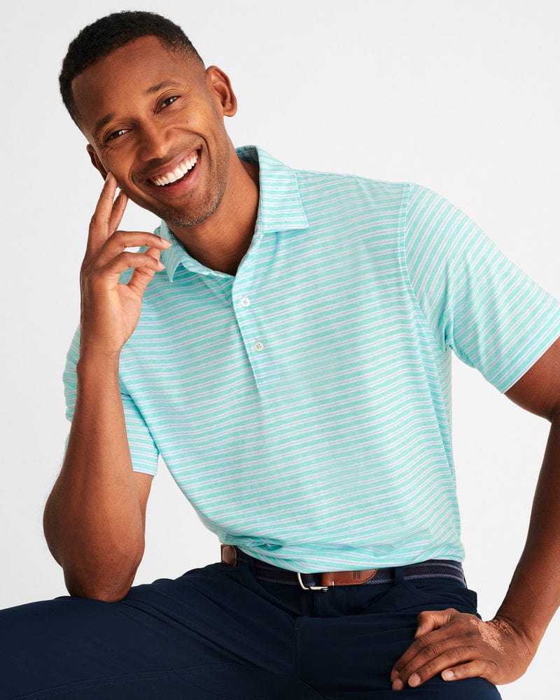 johnnie-O Men's Newton Striped Polo