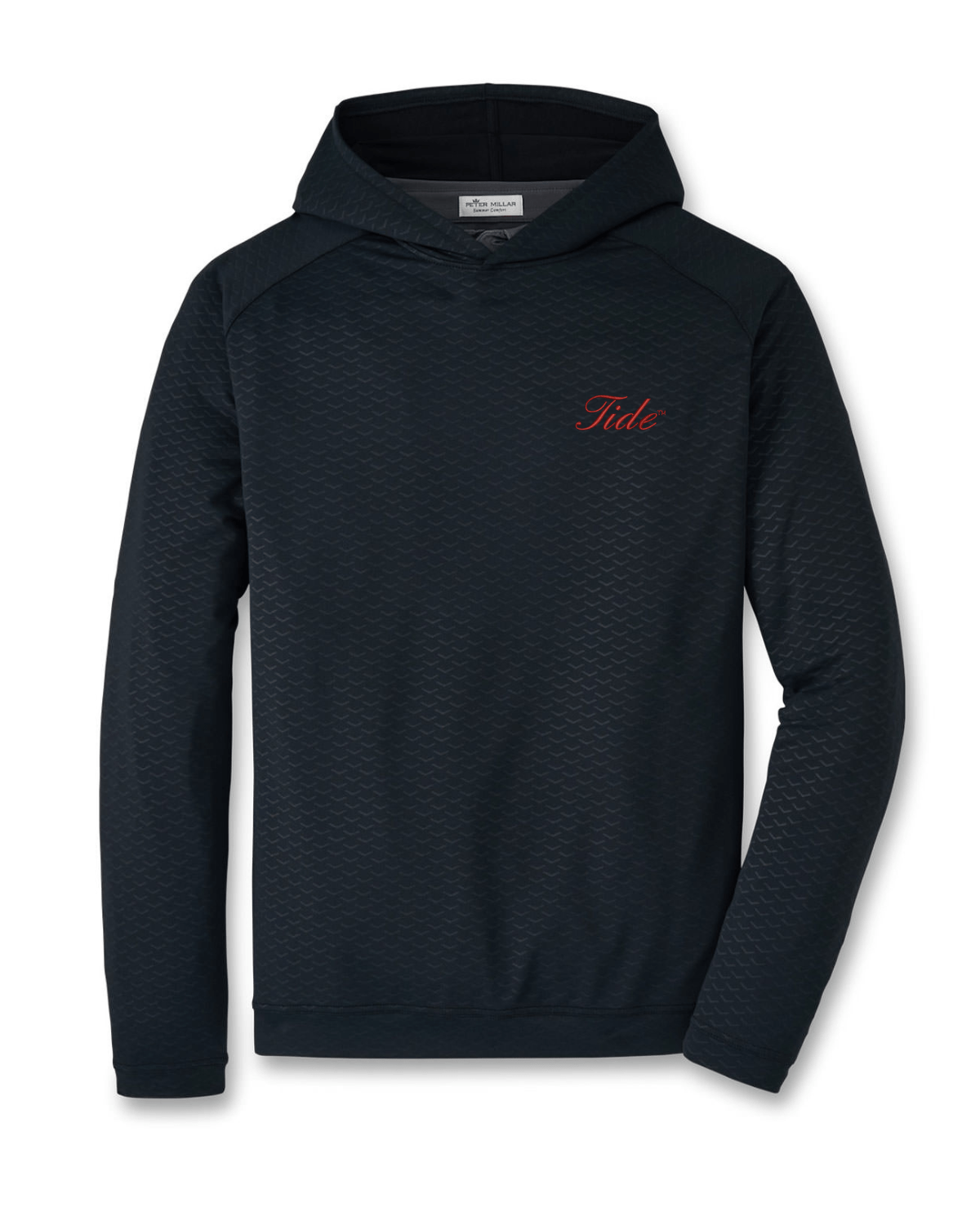 PETER MILLAR GAMEDAY - UNIVERSITY OF ALABAMA - TIDE - HOODIES BLACK / S TIDE PINE PERFORMANCE HOODIE