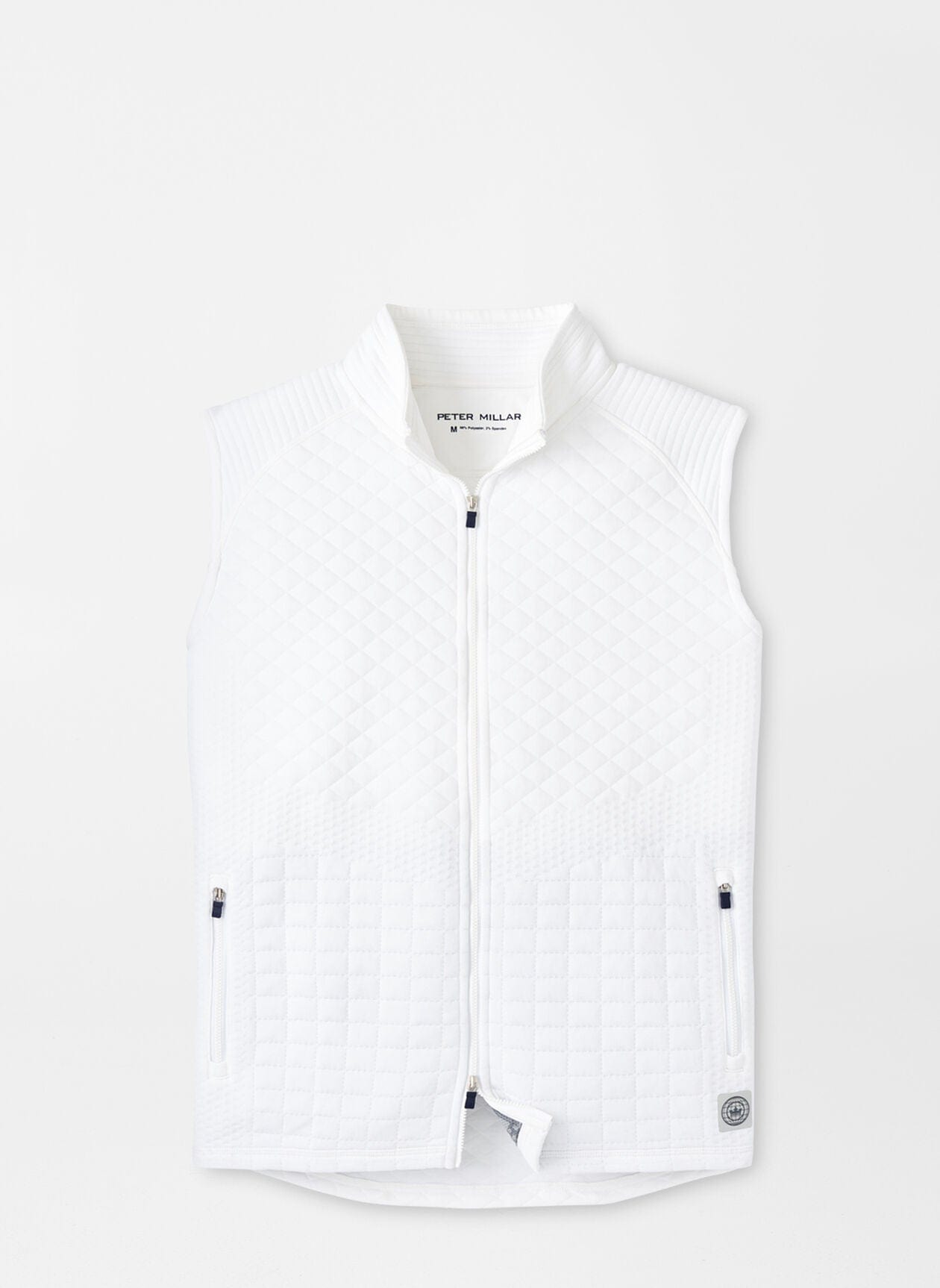 PETER MILLAR OUTERWEAR - VEST WHITE / XL ORION PERFORMANCE QUILTED VEST