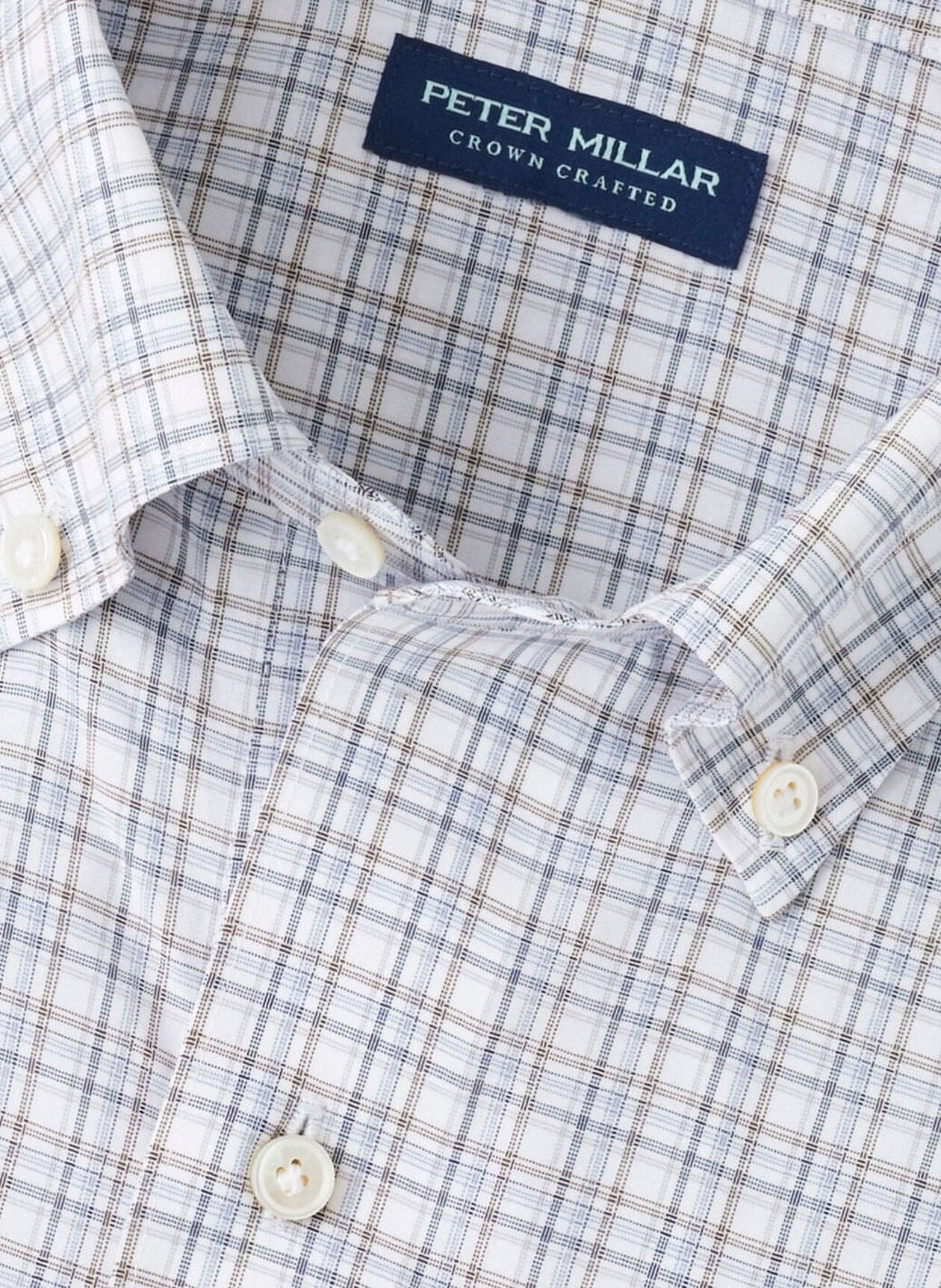 PETER MILLAR SHIRTS - LS SPORT CARTER PERFORMANCE POPLIN SHIRT