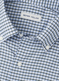 PETER MILLAR SHIRTS - LS SPORT CASHIERS PERFORMANCE TWILL