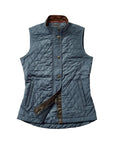 TOM BECKBE WOMENS - OUTERWEAR - VEST BLUESTONE / XS F23 WOMEN'S QUILTED VEST