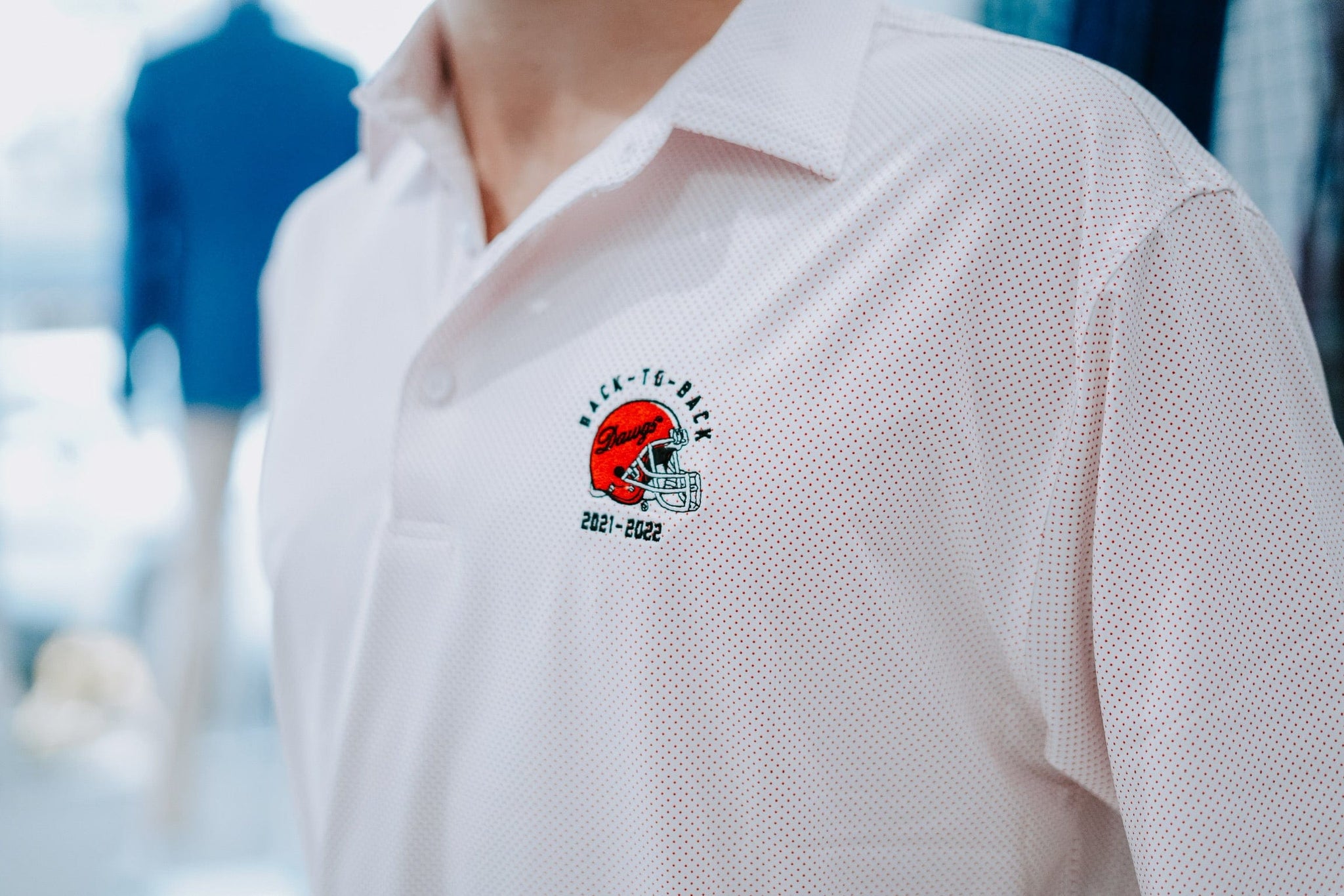 HORN LEGEND GAMEDAY - UNIVERSITY OF GEORGIA - BACK-TO-BACK - POLO DAWGS BACK-TO-BACK DOT POLO