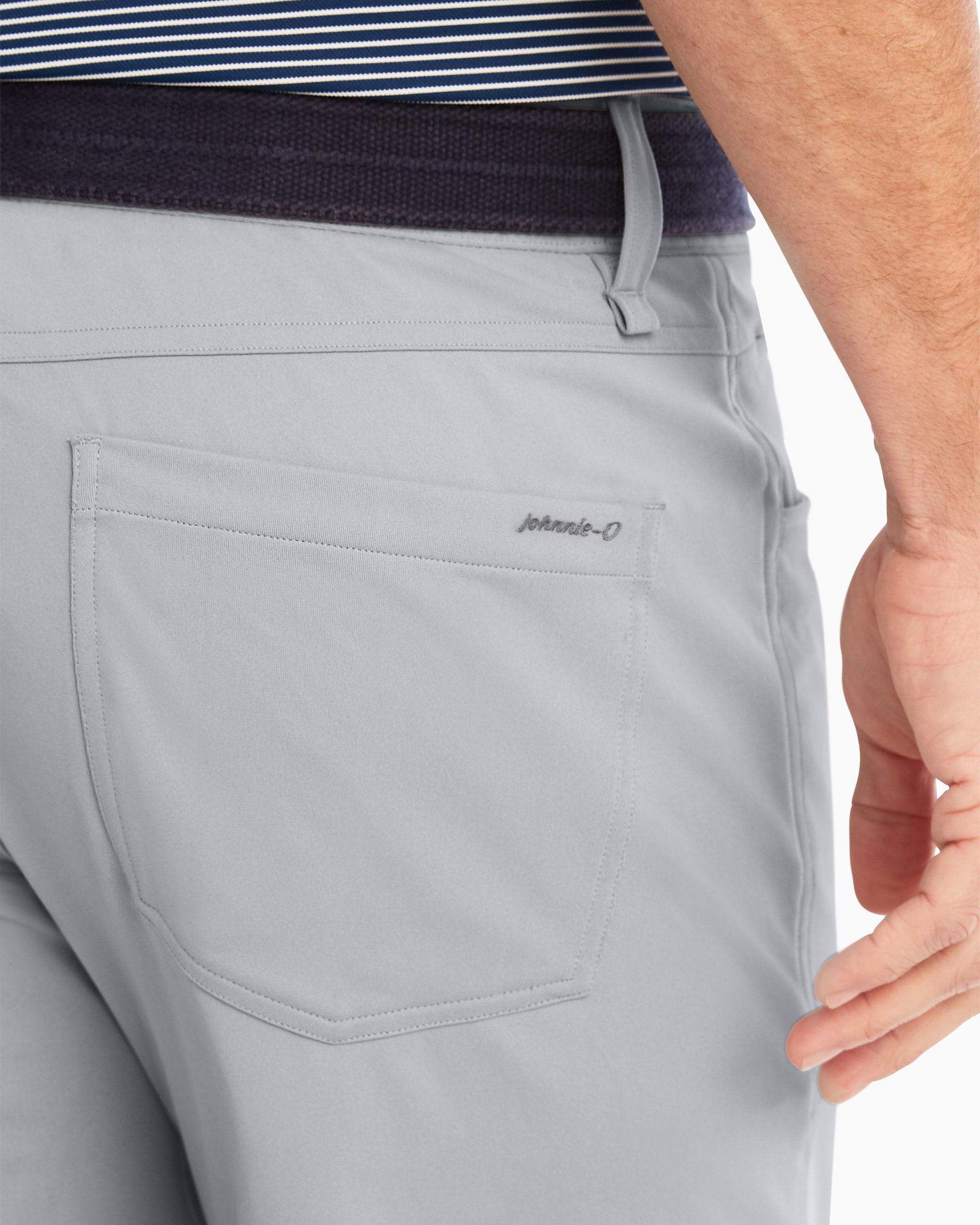 JOHNNIE-O PANTS - FIVE POCKET CROSS COUNTRY PREP-FORMANCE PANT