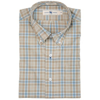 ONWARD RESERVE Sport Shirts DUNE / S HUDSON QUAD CLASSIC FIT BUTTON DOWN
