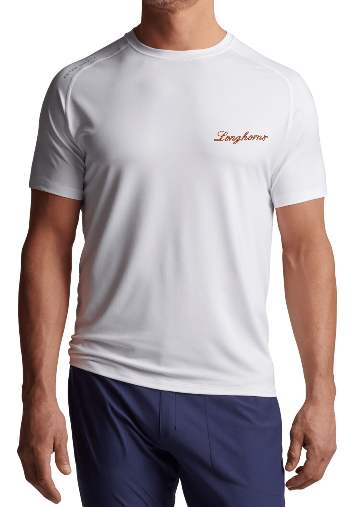 Men's Nike Texas Orange Texas Longhorns Baseball Plate Performance T-Shirt