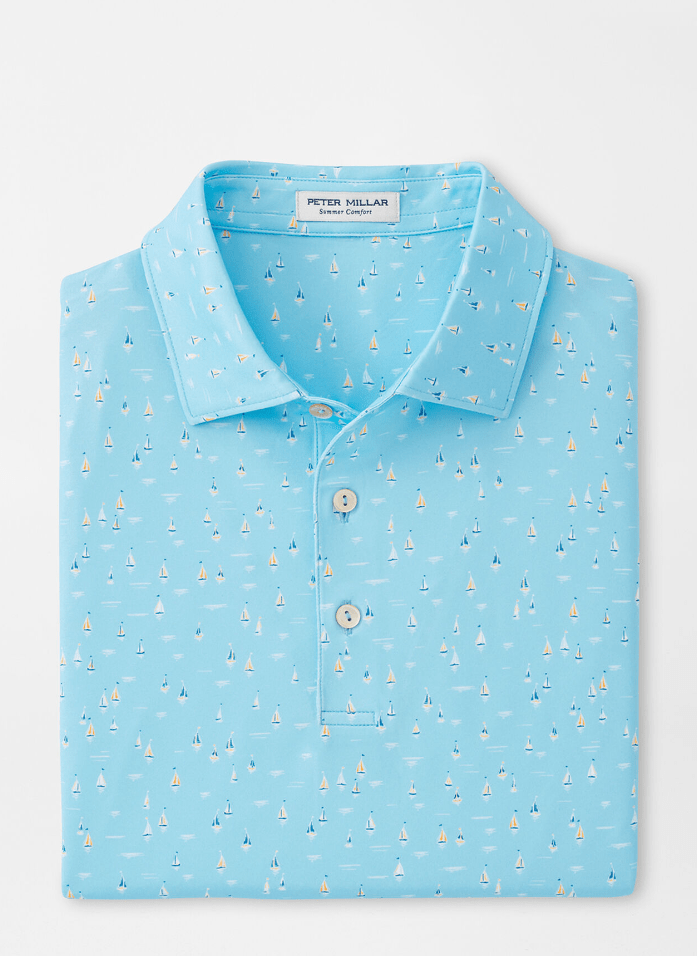 Peter millar depuffed golf polo sale