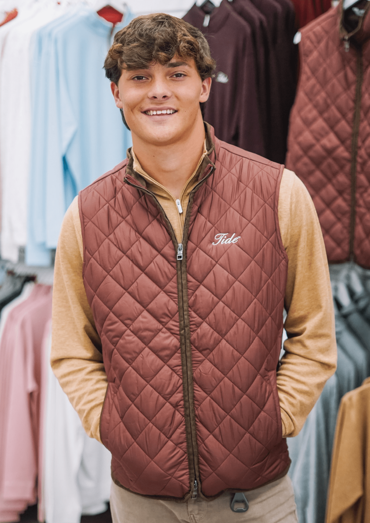 Peter millar quilted vest sale best sale