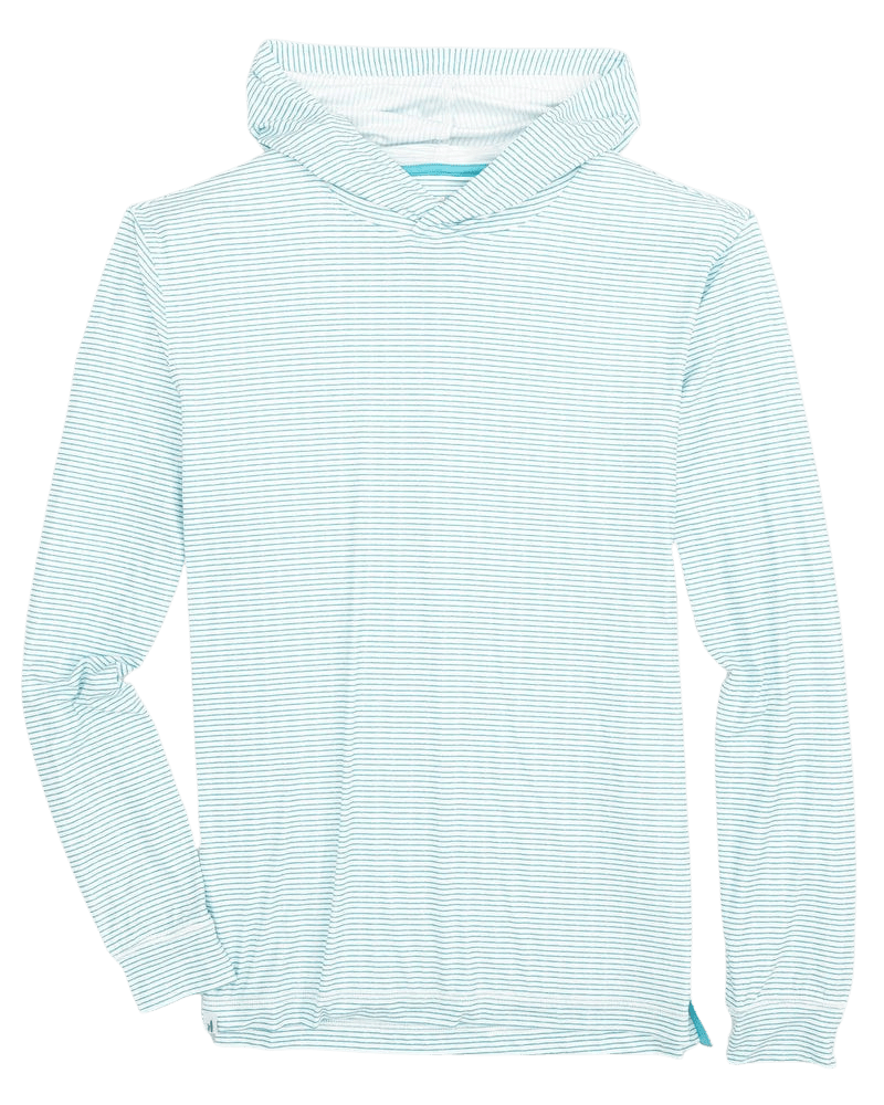 Leland Striped PREP-FORMANCE T-Shirt Hoodie