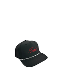 AHEAD Accessories - HATS - TRUCKER BLACK / CLASSIC FIT TIDE AEROSPHERE ROPE SNAP BACK