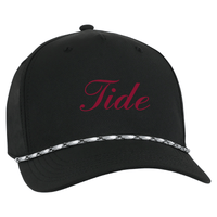 AHEAD Accessories - HATS - TRUCKER BLACK / CLASSIC FIT TIDE AEROSPHERE ROPE SNAP BACK