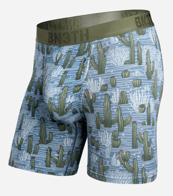 BN3TH UNDERWEAR DESERT VISTA FOG / S CLASSIC ICON BOXER BRIEF