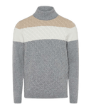 BRAX SWEATERS PLATINUM / M BRIAN SWEATER