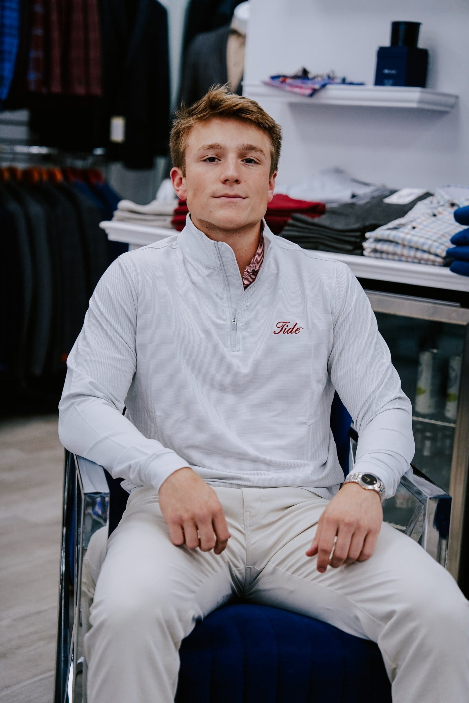 CM TIDE JUBILEE STRIPE 1/4 ZIP – Christopher Mobley