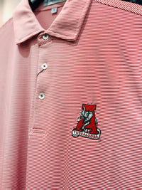 Christopher Mobley GAMEDAY - UNIVERSITY OF ALABAMA - TUSCALOOSA VAULT A - POLOS CM VAULT POLO JUBILEE STRIPE