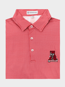 Christopher Mobley GAMEDAY - UNIVERSITY OF ALABAMA - TUSCALOOSA VAULT A - POLOS CRIMSON / S CM VAULT HOUNDSTOOTH POLO