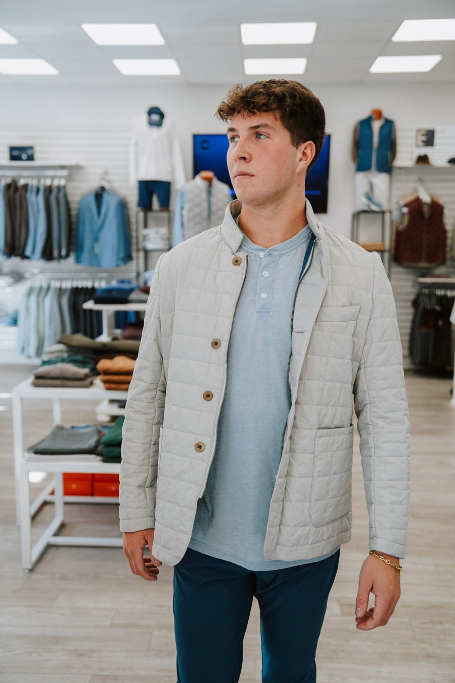 Christopher Mobley OUTERWEAR - JACKET CHRISTOPHER MOBLEY QUILTED JACKET