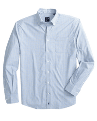 Christopher Mobley SHIRTS - SPORT SHIRT Navy / M Johnnie-O Shay Performance Button Up Shirt