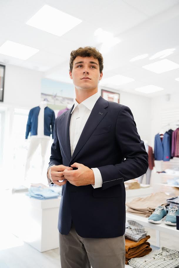 Christopher Mobley SPORT COAT NAVY / 38R CHRISTOPHER MOBLEY BLAZER