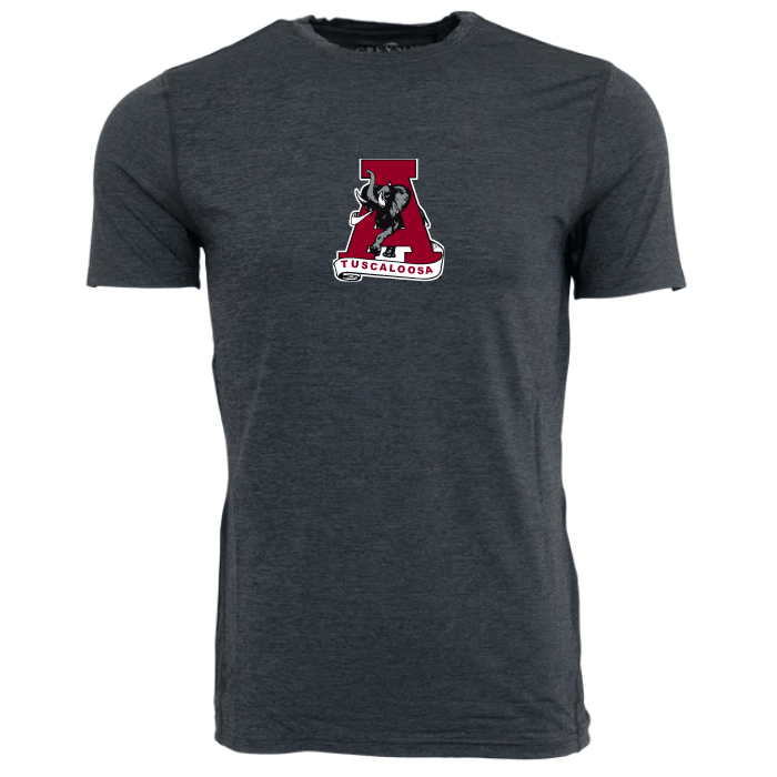 GREYSON GAMEDAY - UNIVERSITY OF ALABAMA - TUSCALOOSA VAULT A - T-SHIRTS DARK GREY HEATHER / S VAULT GUIDE SPORT SHORT SLEEVE TEE