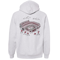 GREYSON GAMEDAY - UNIVERSITY OF GEORGIA - HOODIES DAWGS STADIUM ASPEN HOODIE