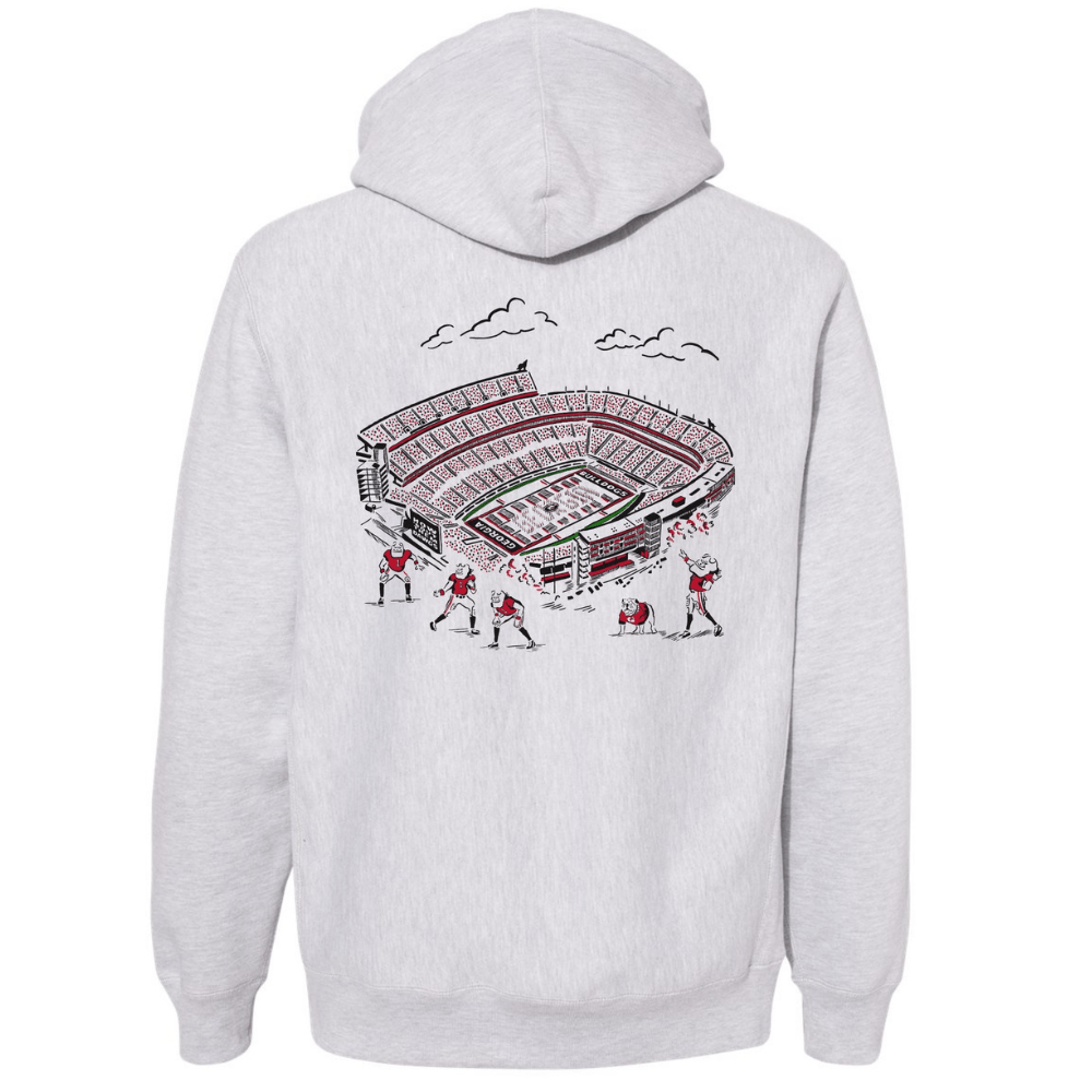 GREYSON GAMEDAY - UNIVERSITY OF GEORGIA - HOODIES DAWGS STADIUM ASPEN HOODIE