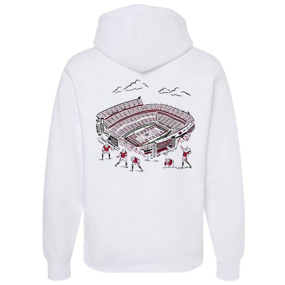 GREYSON GAMEDAY - UNIVERSITY OF GEORGIA - HOODIES DAWGS STADIUM ASPEN HOODIE
