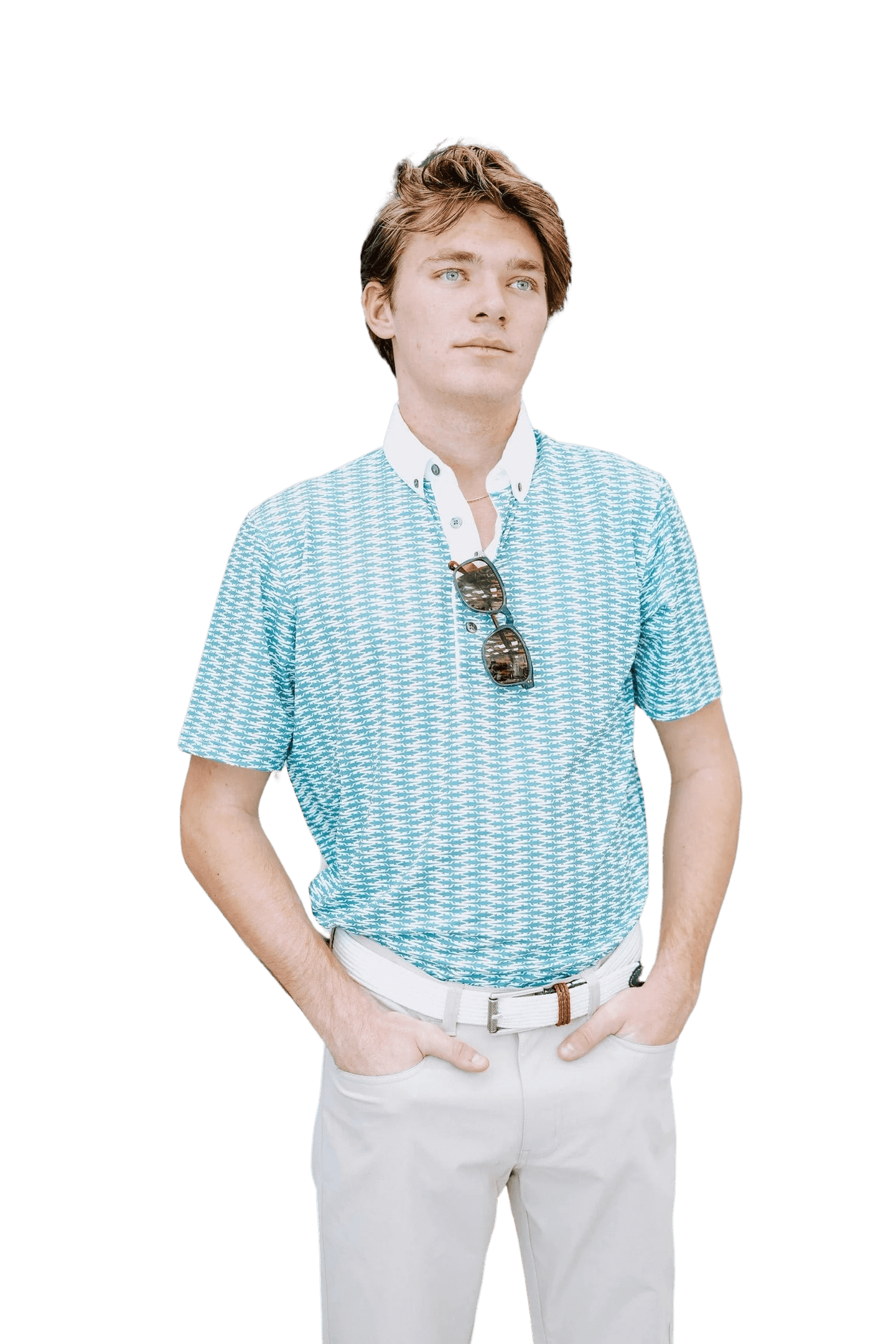 GREYSON KNIT SHIRTS ALLIGATOR NATION POLO