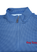 HORN LEGEND 1/4 ZIP BLUE CHECK HOTTY TODDAY HL SPORT 1/4 ZIP
