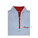 HORN LEGEND GAMEDAY - 14 ZIP BLUE/WHITE / S DAWGS SMALL STRIPE RED ZIPPER 1/4 ZIP