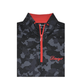 HORN LEGEND GAMEDAY - 14 ZIP CHARCOAL/RED ZIP / S DAWGS CAMO 1/4 ZIP