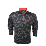 HORN LEGEND GAMEDAY - 14 ZIP DAWGS CAMO 1/4 ZIP