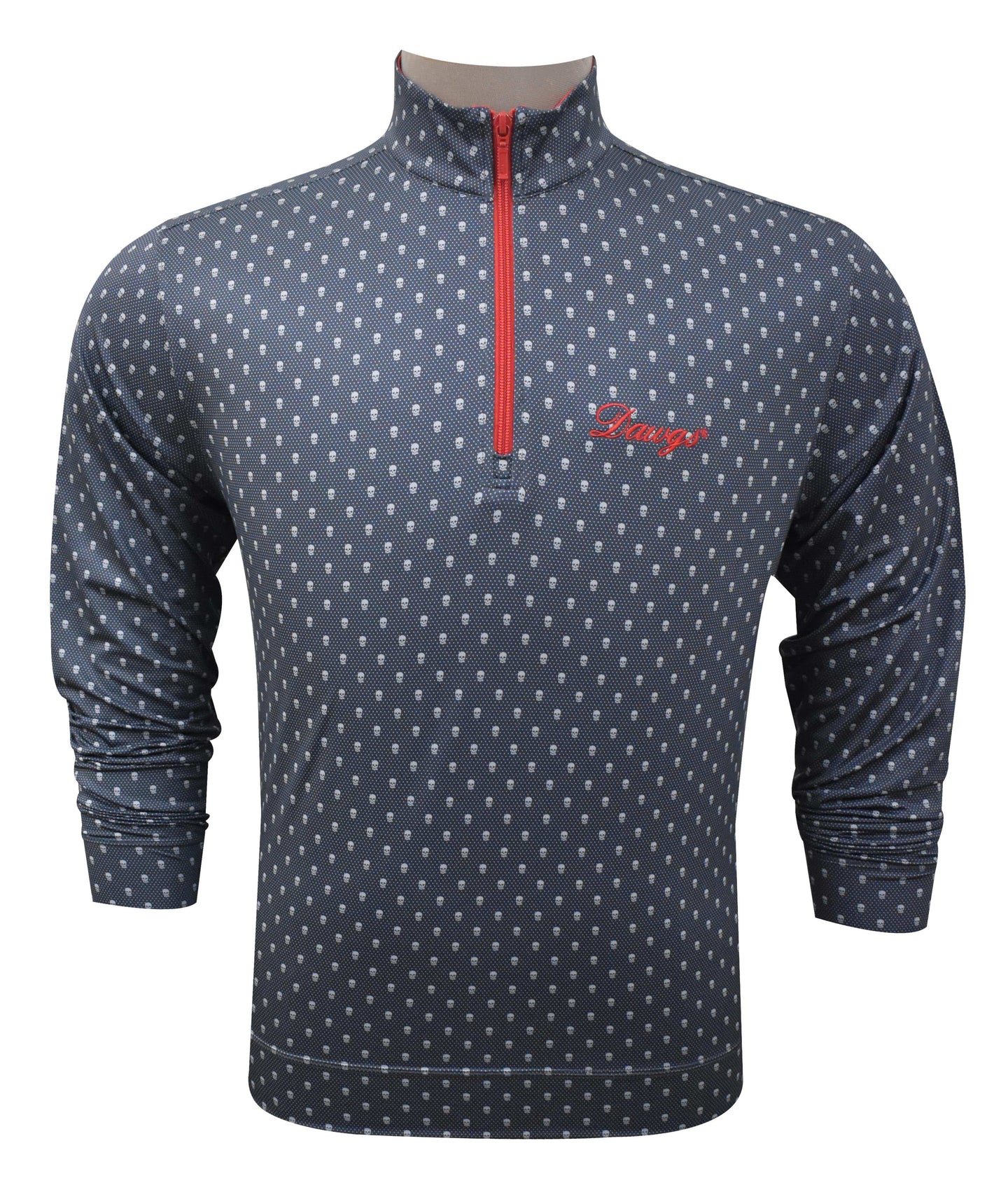 HORN LEGEND GAMEDAY - 14 ZIP DAWGS SKULL AND DOT 1/4 ZIP