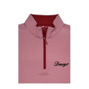 HORN LEGEND GAMEDAY - 14 ZIP RED/WHITE / S DAWGS SMALL STRIPE RED ZIPPER 1/4 ZIP