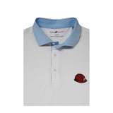 HORN LEGEND GAMEDAY - UNIVERSITY OF ALABAMA - TIDE HOOPS - POLOS WHITE / S BLUE COLLAR HARD HAT