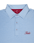 HORN LEGEND GAMEDAY - UNIVERSITY OF ALABAMA - TIDE - POLOS TIDE HEATHERED STRIPE POLO