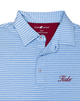 HORN LEGEND GAMEDAY - UNIVERSITY OF ALABAMA - TIDE - POLOS TIDE HEATHERED STRIPE POLO