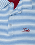 HORN LEGEND GAMEDAY - UNIVERSITY OF ALABAMA - TIDE - POLOS TIDE HEATHERED STRIPE POLO