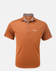 HORN LEGEND GAMEDAY - UNIVERSITY OF TEXAS - AUSTIN - POLOS LONGHORNS SOLID HOUNDSTOOTH TRIM POLO
